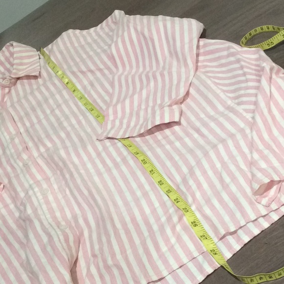 THE GREAT. Striped Button Down Sz 2 NWOT - Picture 3 of 8